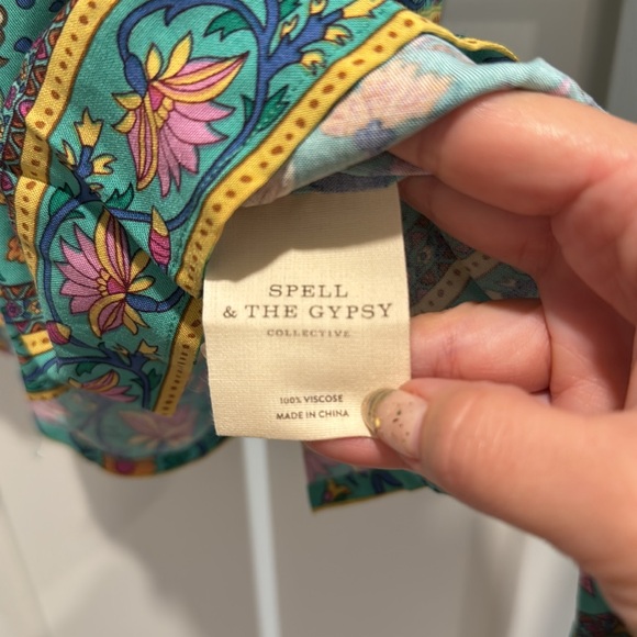 Spell Folktown blouse NWT (359) - Picture 6 of 6